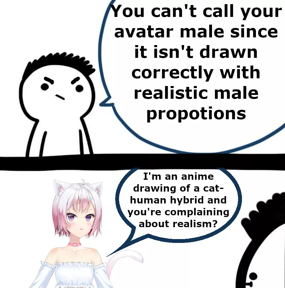 L + ratio + I'm a guy