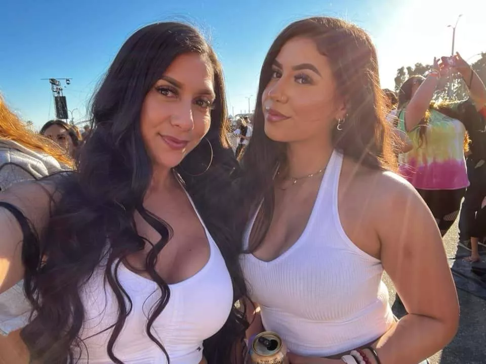 Latina Mom and Daughter