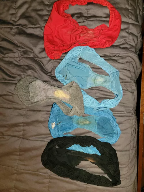 Laundry day - wife sorted laundry and I found all these!
