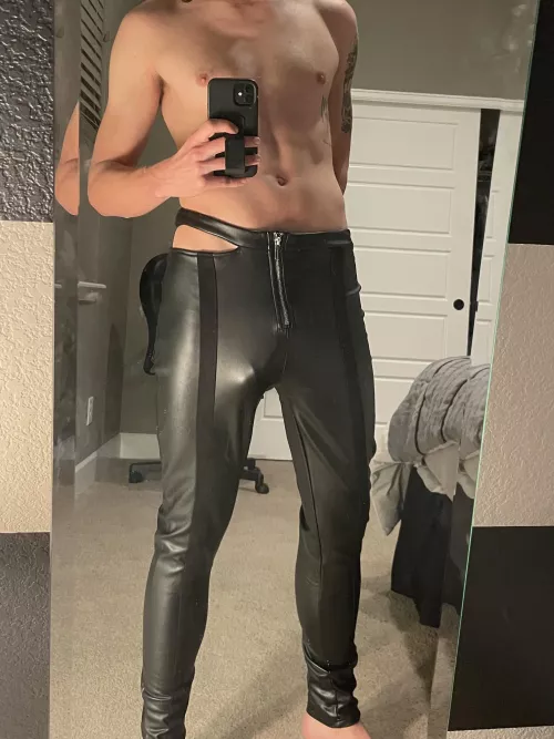 Leather pants ;)