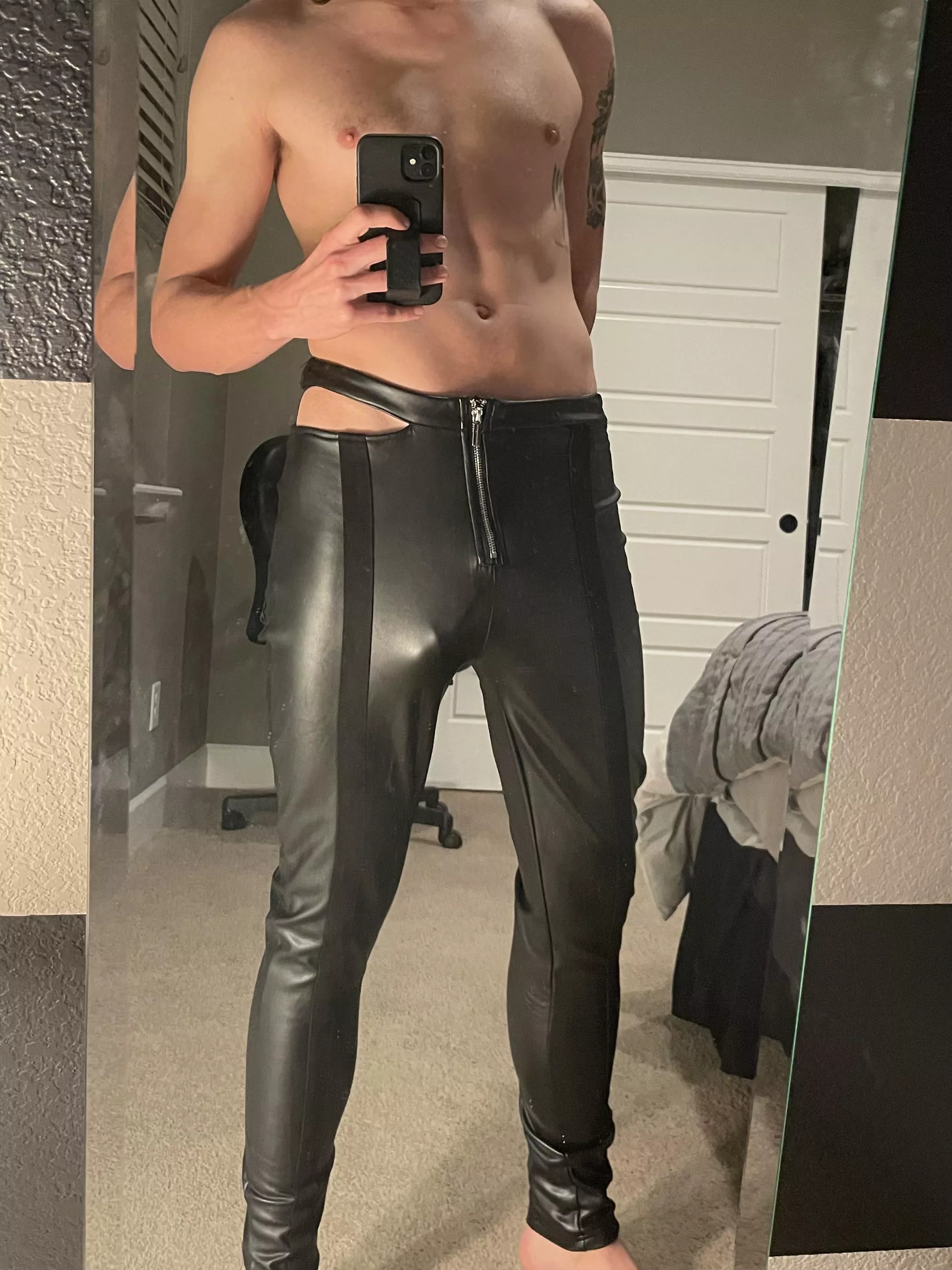 Leather pants ;)