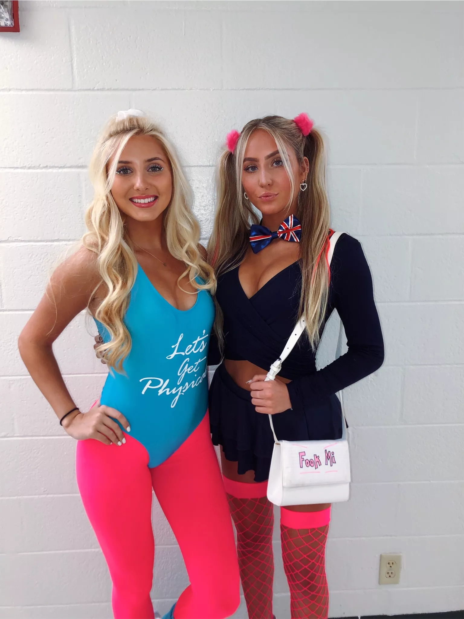 Leotard or pigtails?