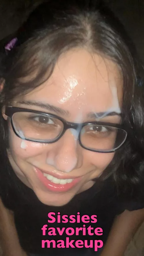 Let men paint your face, sissy.