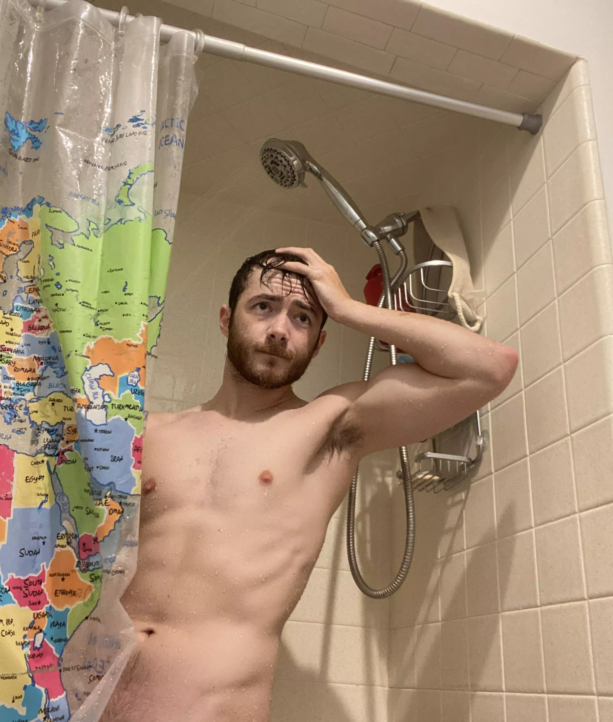 let’s conserve water and shower together