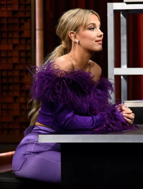 Let’s get bi for Millie Bobby Brown, feeling so horny for her