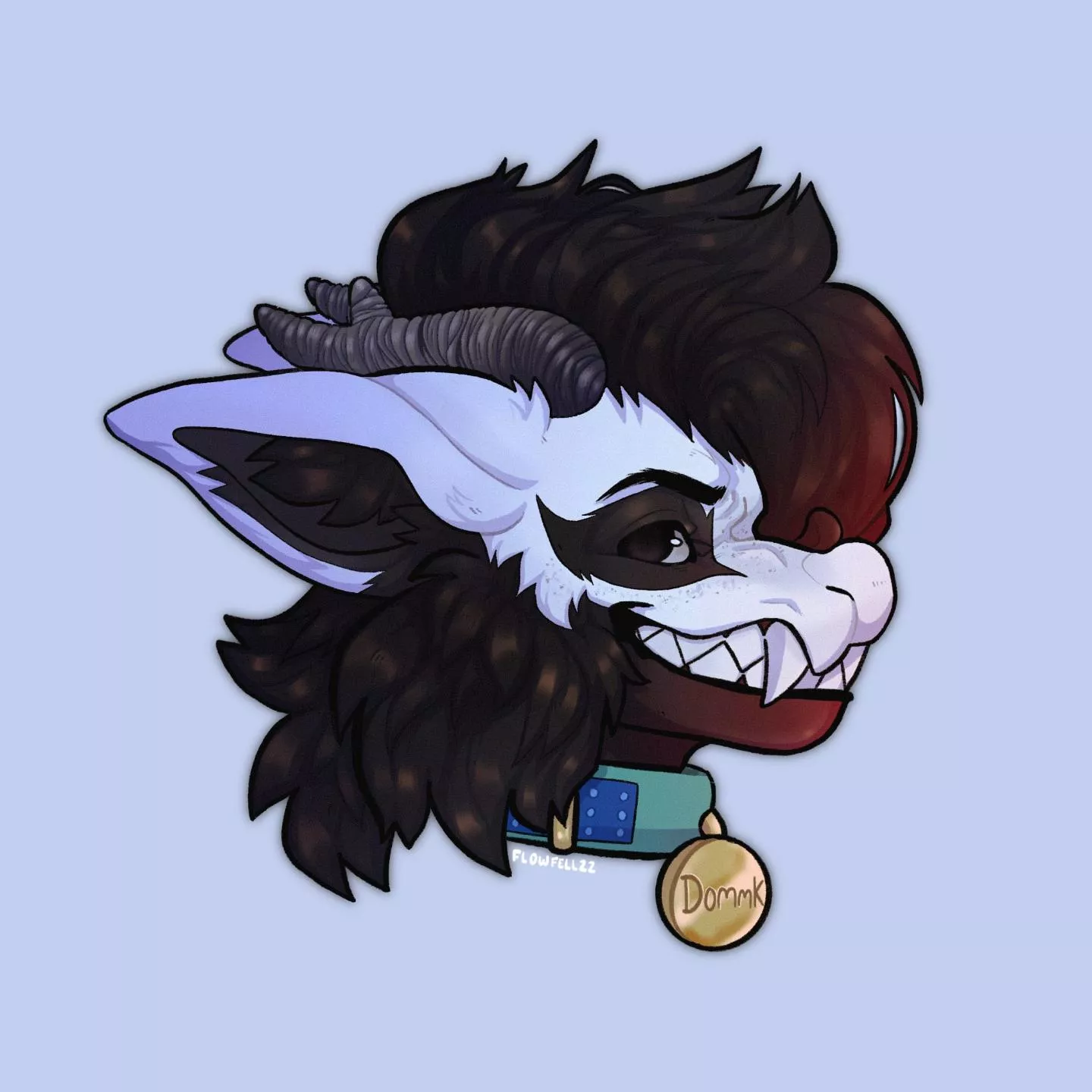 let's see them pearly whites//art by me @flowfells on twitter