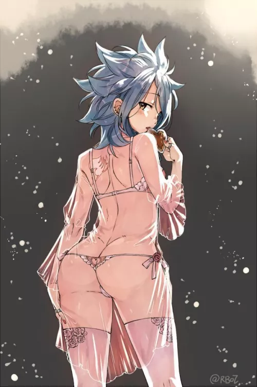 Levy in lingerie (Rusky)