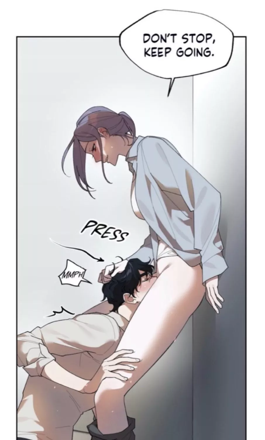 LF Color Source: 1girl, cunnilingus, 1boy, 