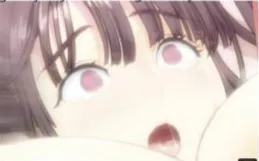 LF Color Source: heart-shaped pupils, ahegao, cropped, brown hair, 1girl