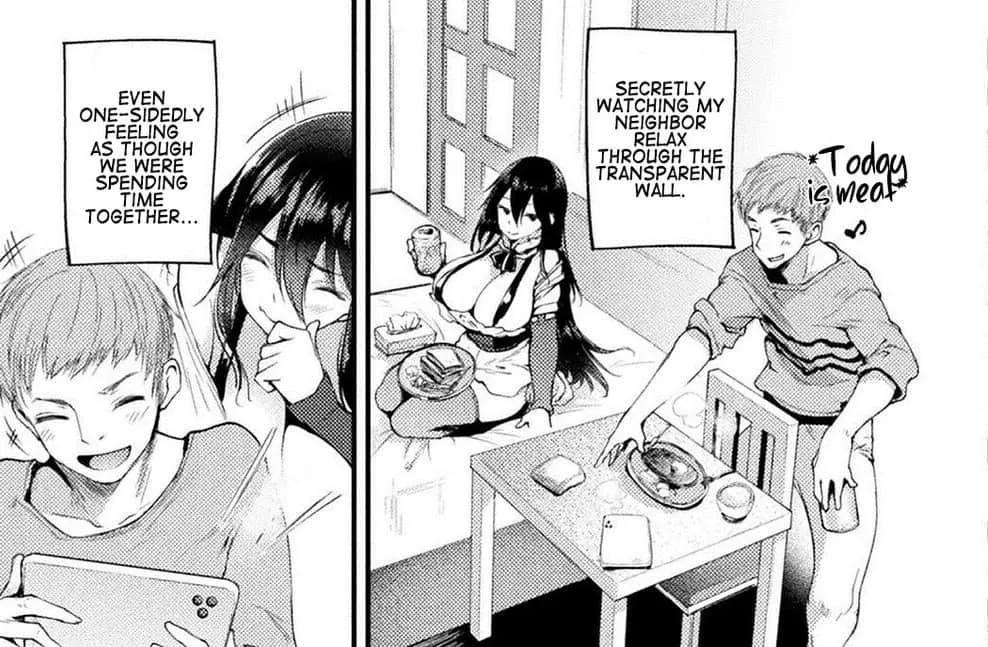 LF Mono Source: 1boy, 1girl, transparent wall, black hair, long hair, voyeurism, big boobs,  LF Mono Source: 1boy, 1girl, transparent wall, black hair, long hair, voyeurism, big boobs,