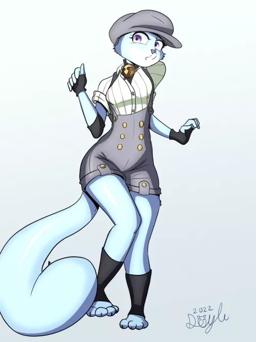 Liabelle's Eberron Outfit (Art by me!)