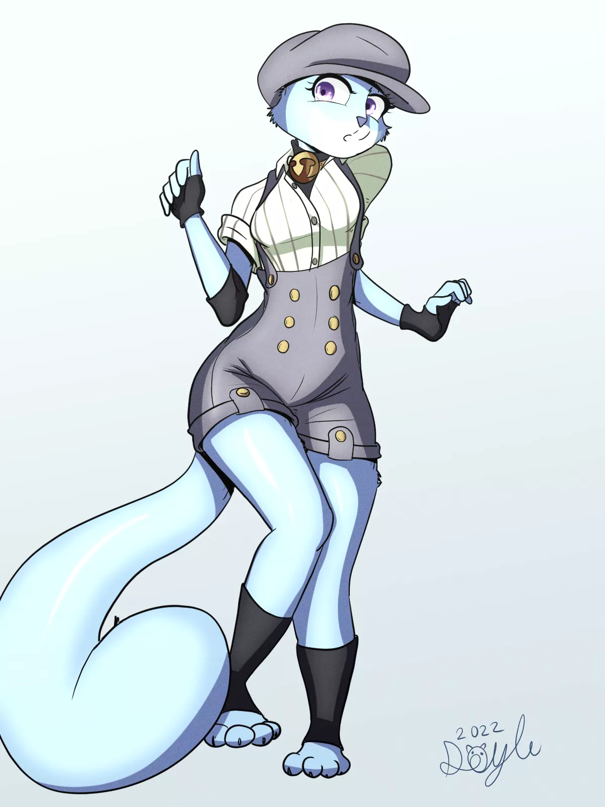 Liabelle's Eberron Outfit (Art by me!)