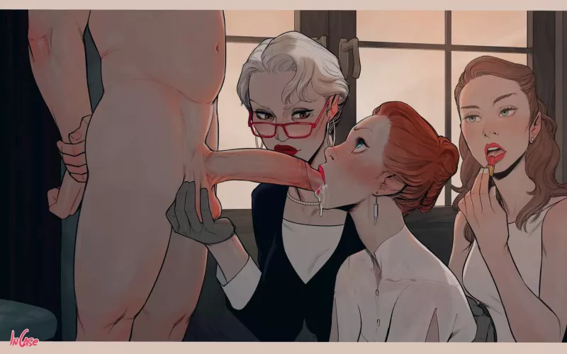 Like mother, like daughter. Teaching to please her husband (InCase)