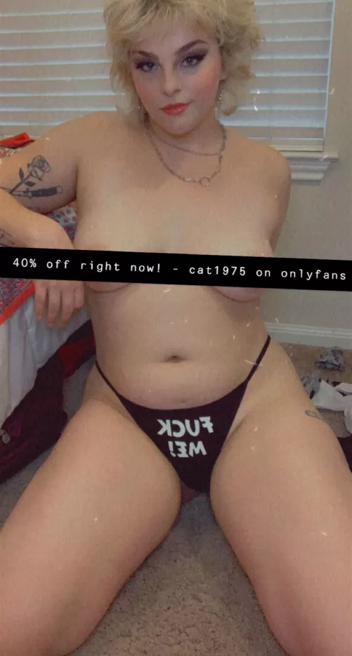 lil special going on rn :)