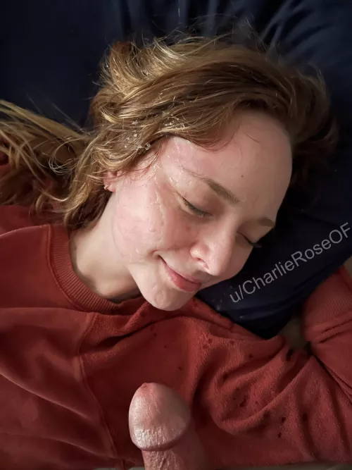 Little cum pearls in my hair