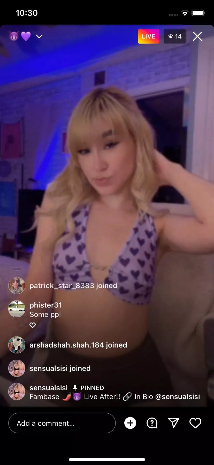 Live now (@Marijuanaallama) [instagram] 😈