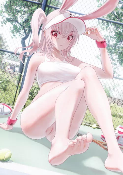 Lost in a game of strip tennis (Boyogo)