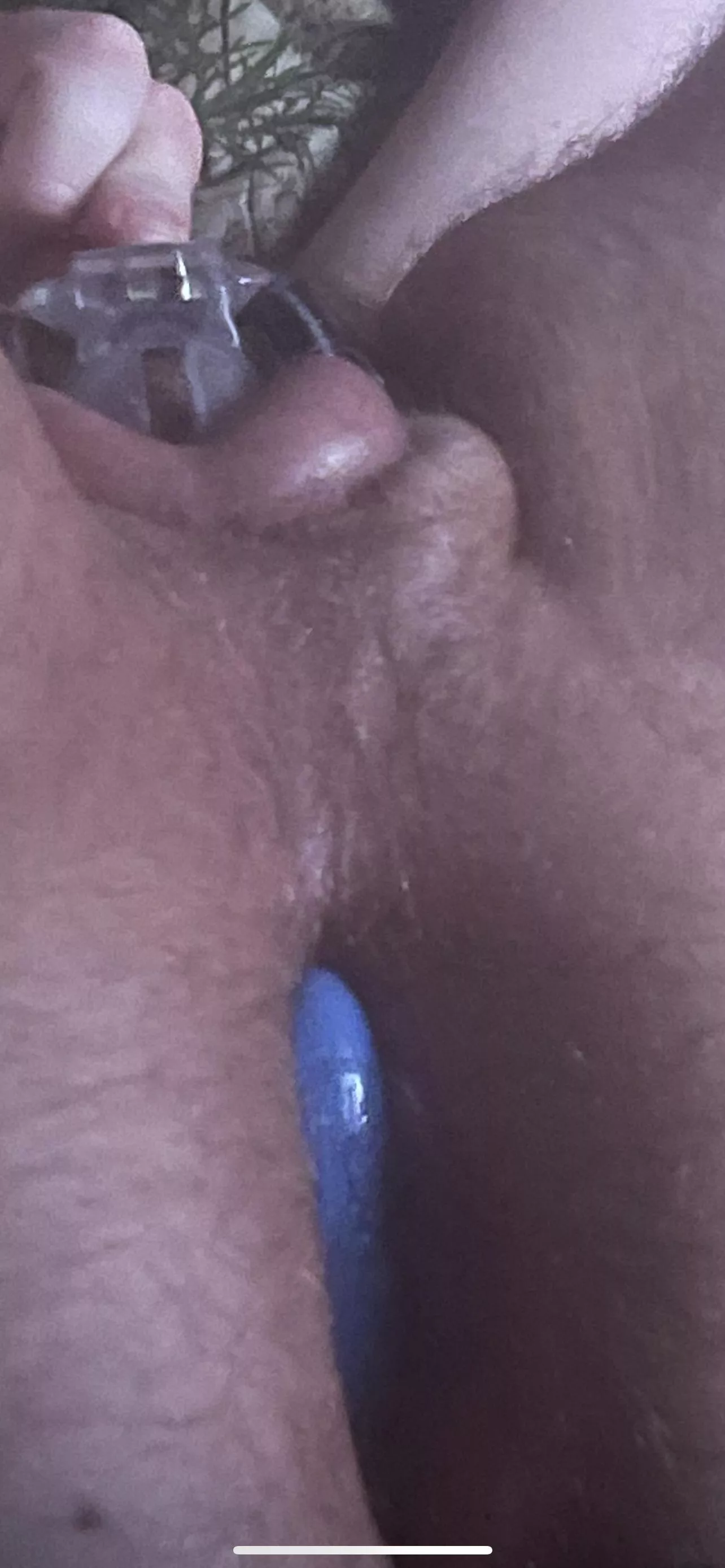 Love every second I’m caged and plugged.