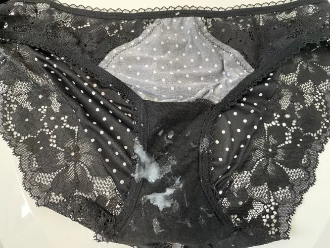 Love leaving a load in her clean pairs for her to wear