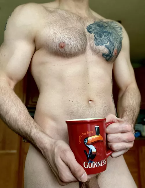 Lovely day for a Guinness (But it’s just coffee rn, promise)