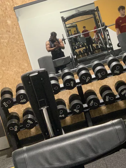 [M] got a good pump. Who would let me pump them after my workout?