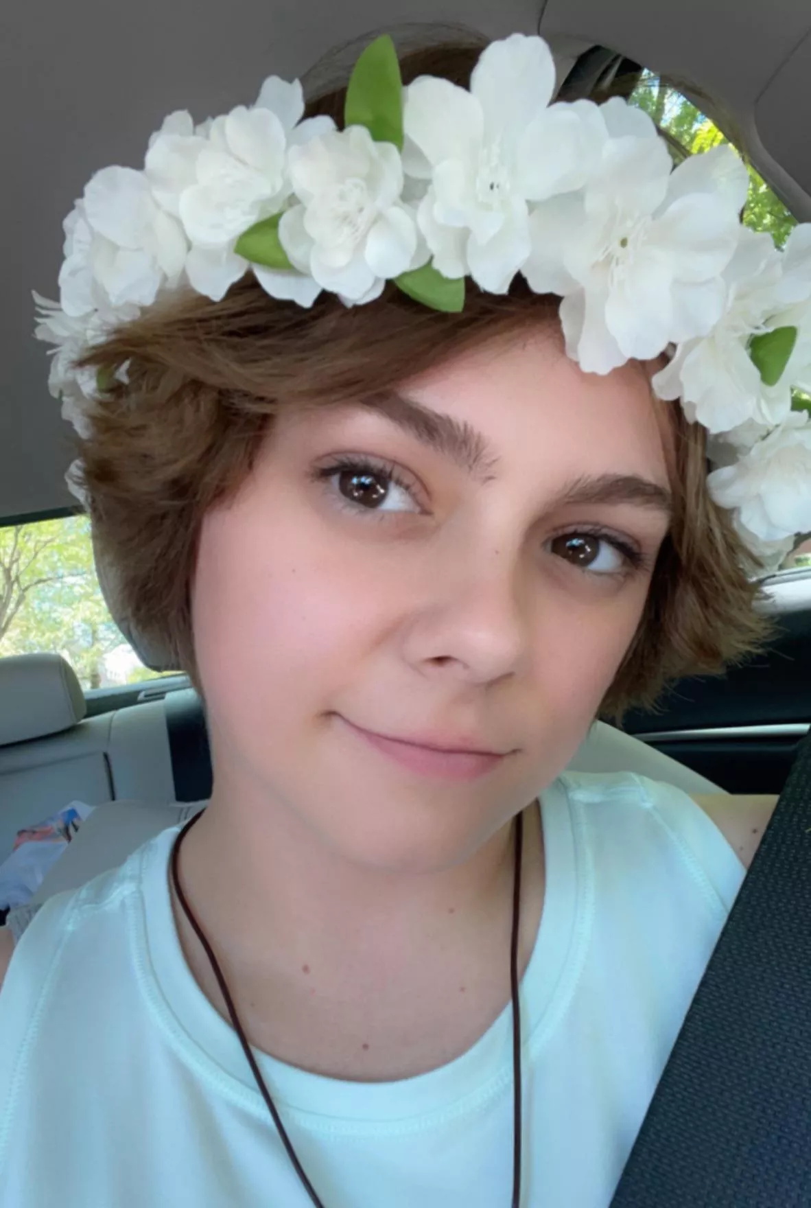 Made my first flower crown for a festival I went to last weekend