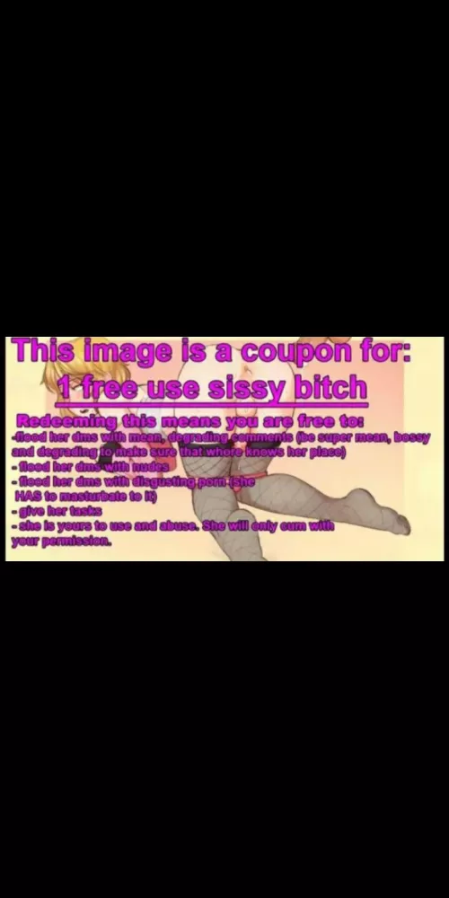 make me the slut I am