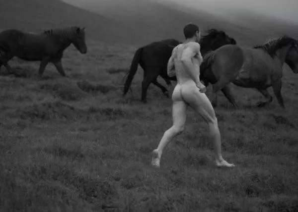 “Man with horses” …