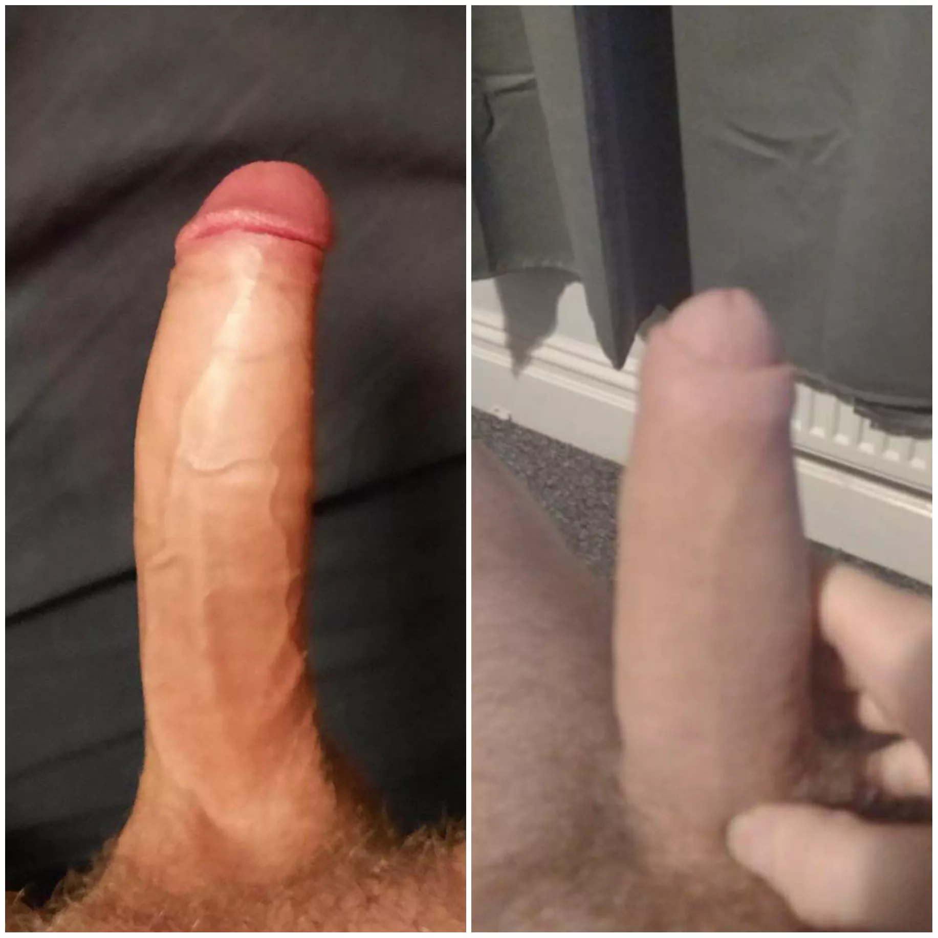 Me vs. @CHAELp4p1 compared 😁 He was so sure that he's bigger