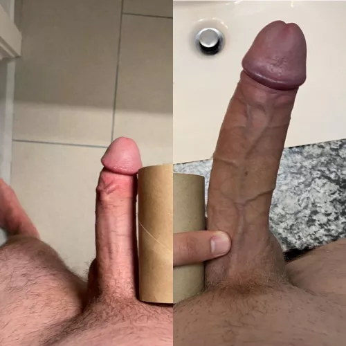 Me vs u/rust-85 (on the right)…thoughts???
