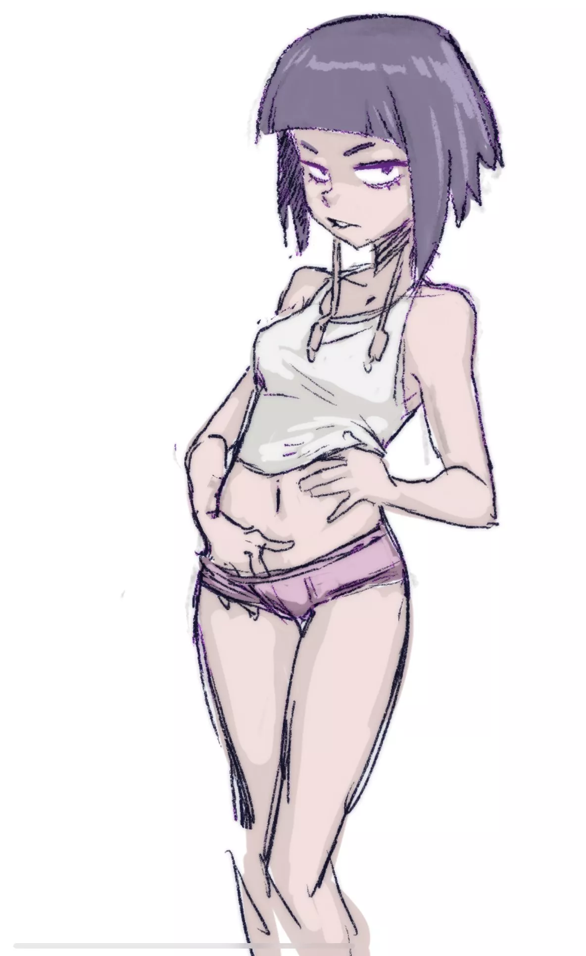 Meeting Pro Heroine Kyoka #1 - in the backstage [Henshintiger]