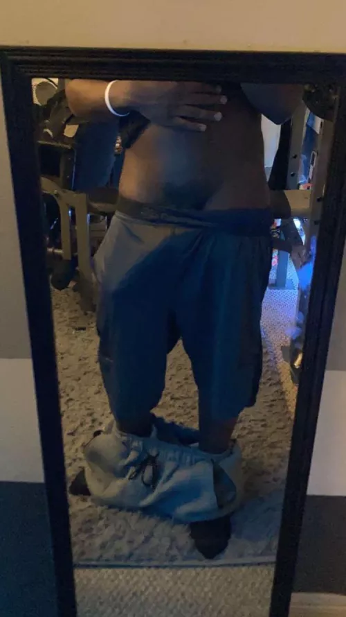 Might stop by my neighbors in full commando just to see if she reacts