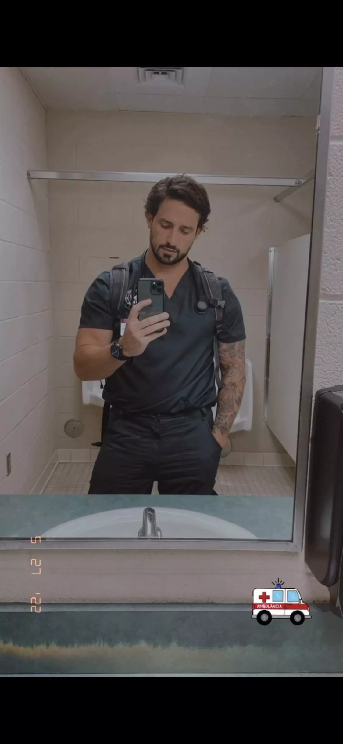 Mild showing. Mild showing.