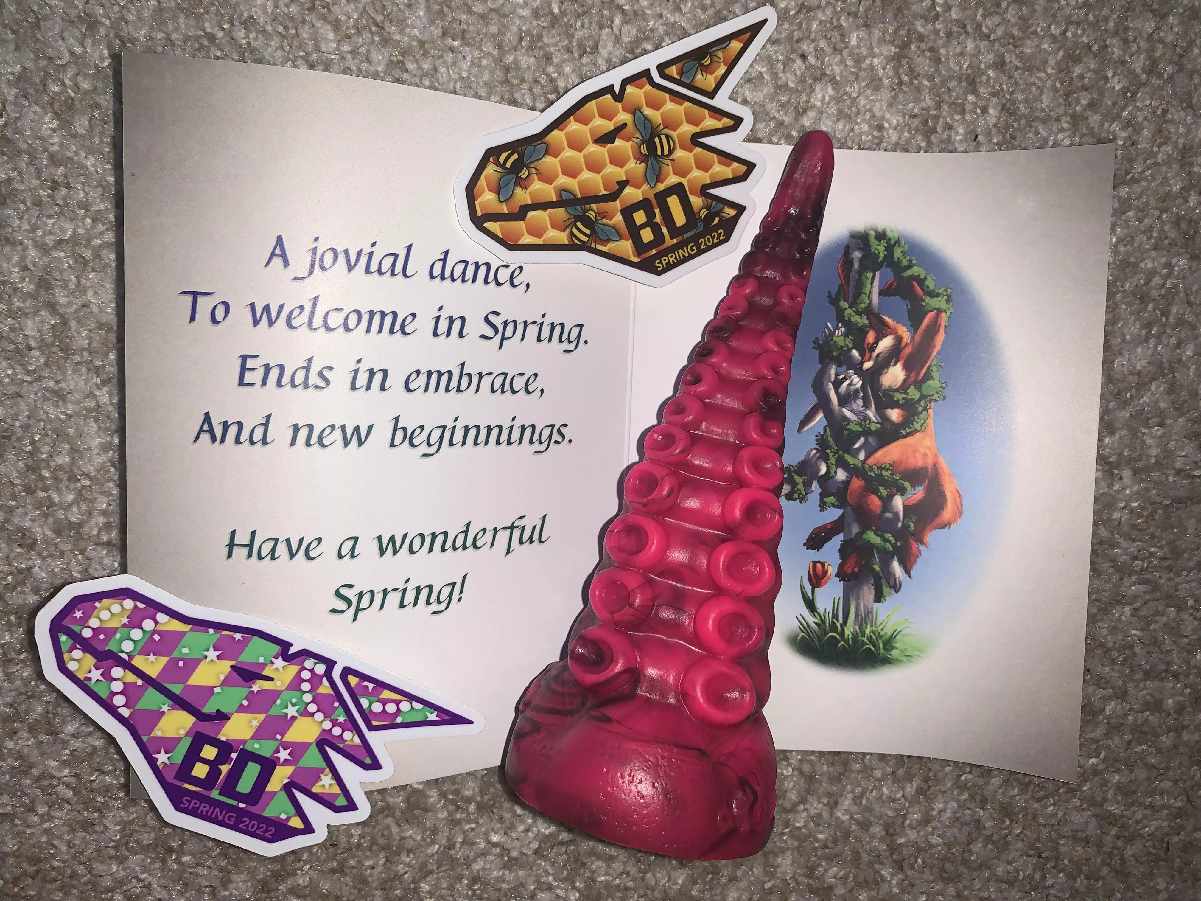 Mini Ika is so tiny I’m in love 🥺 BD card shown for size comparison.