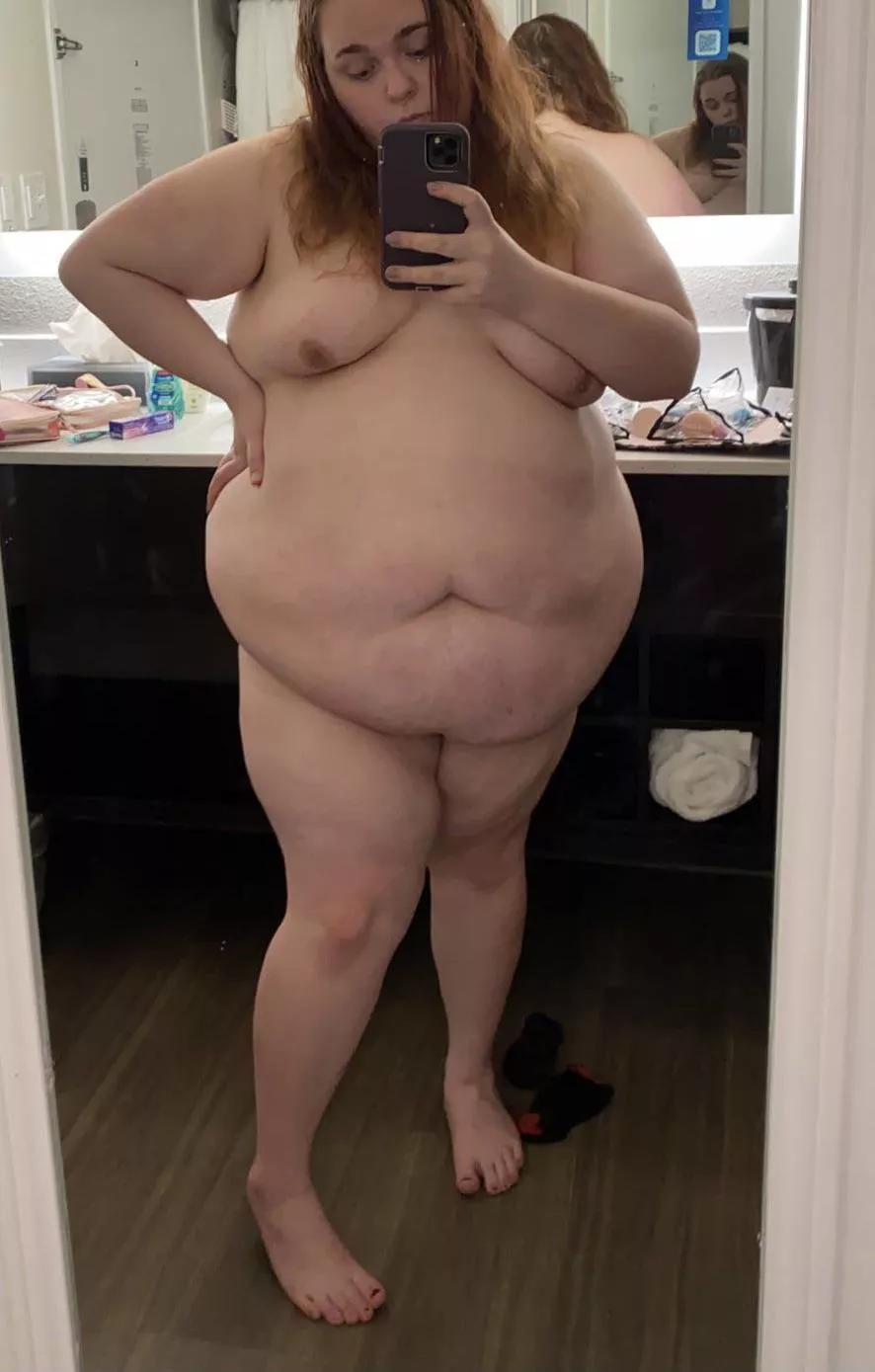 Mm, I like my apron belly, I hope you do, too! 🥰