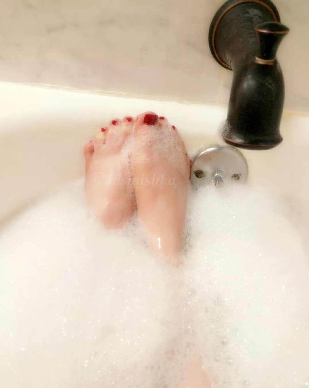 Mm, it's been a long day - who wants to help me unwind?