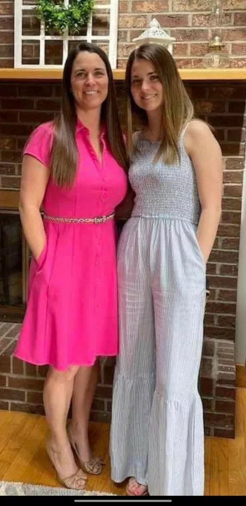 Mom and daughter ready for Easter