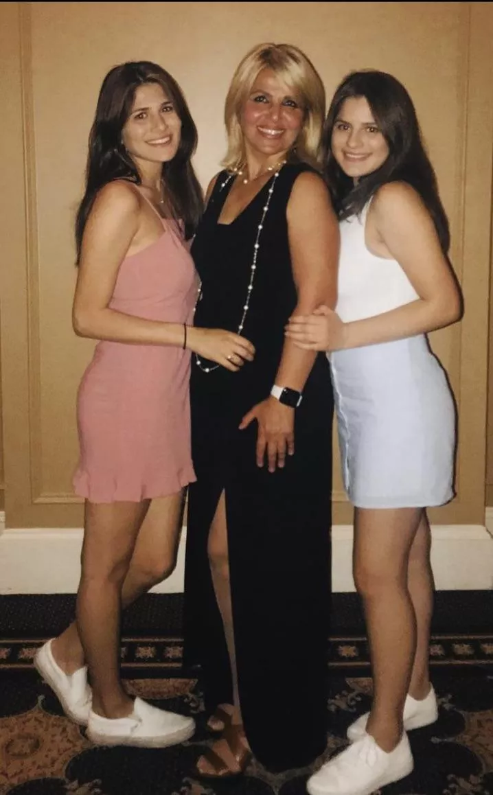 Mom and her two daughters