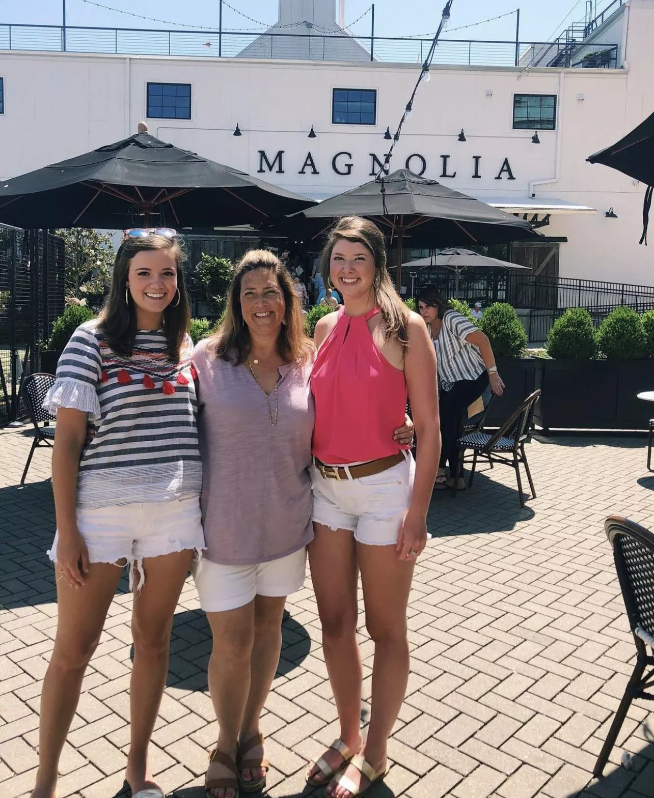 Mom + daughters (23, 46, 21)