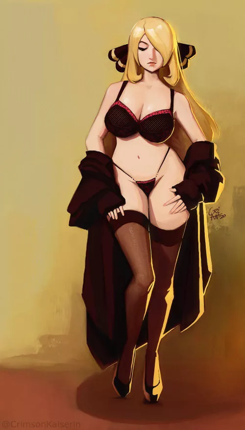 Mommy Cynthia is ready for a good time.