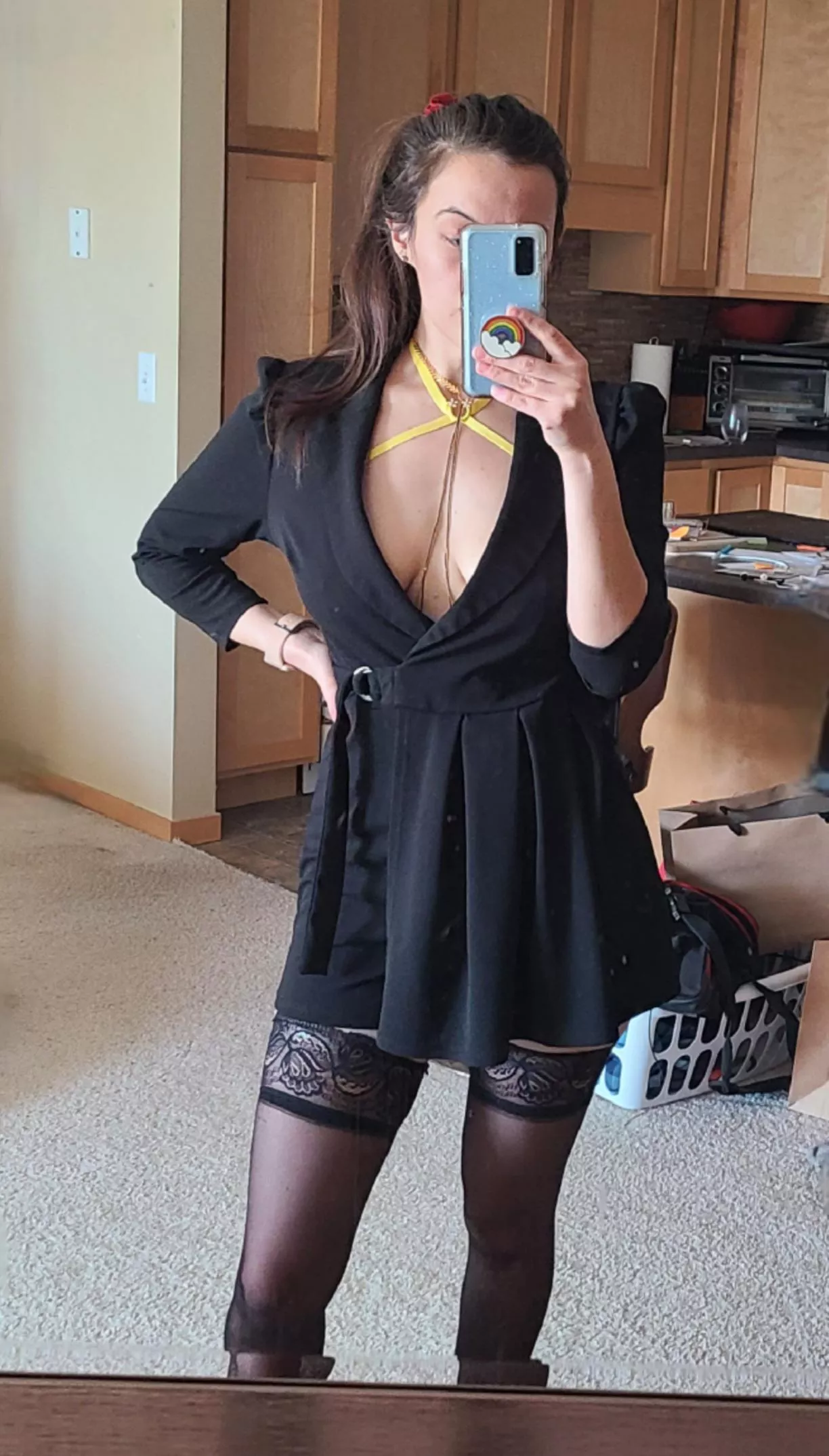 more so a romper than a dress 😏