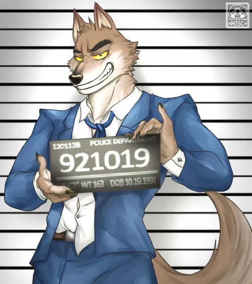 Mr. Wolf (art by me)