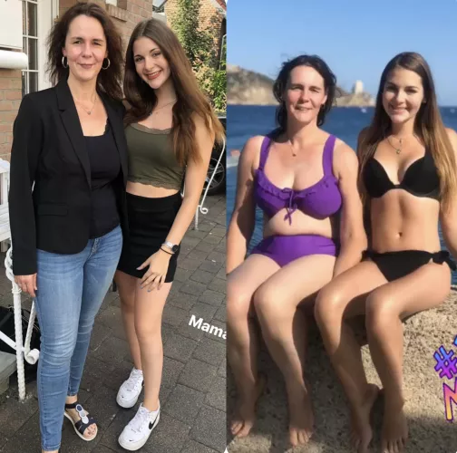 Mum or daughter?