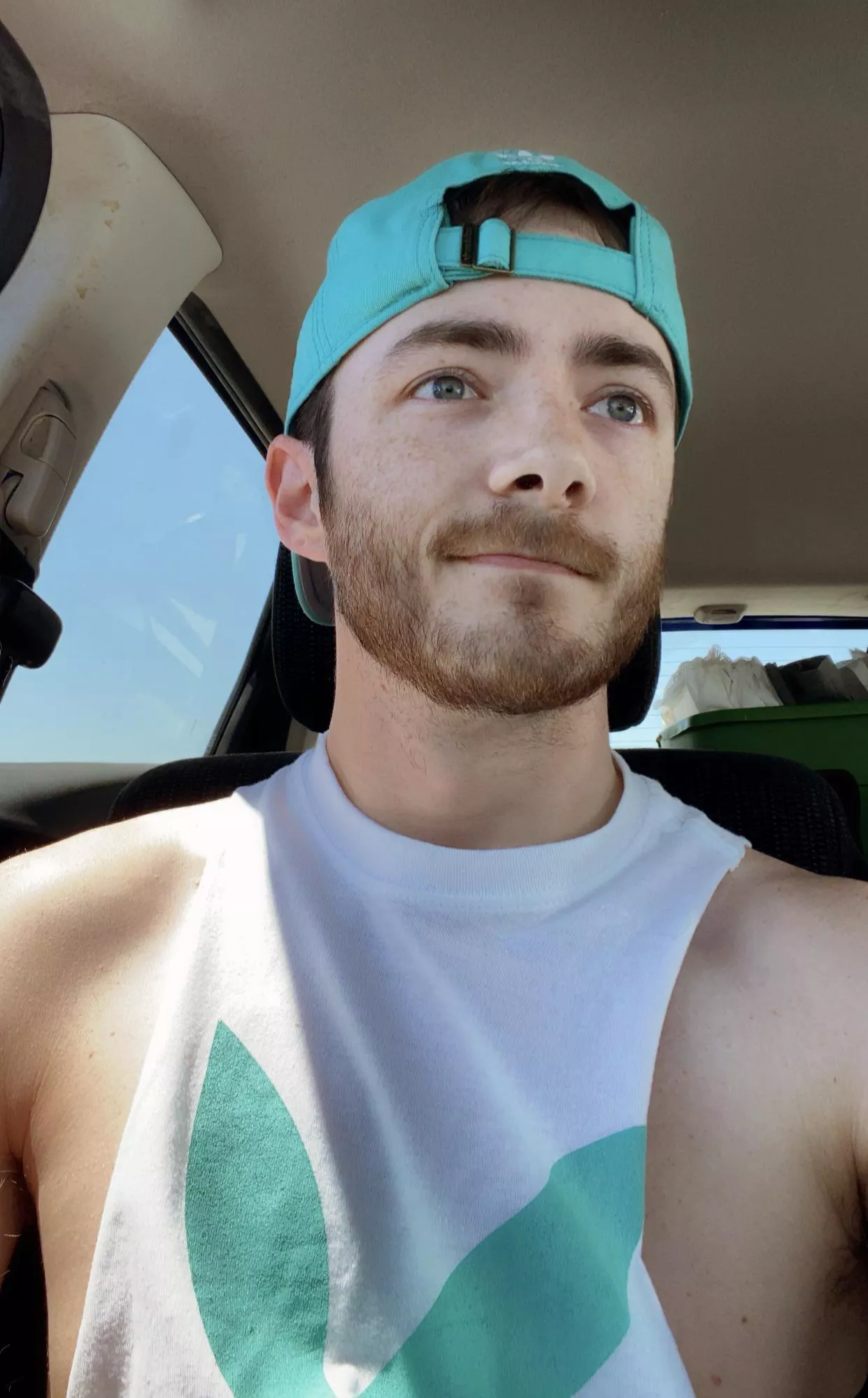 my beard is looking a little ginger today