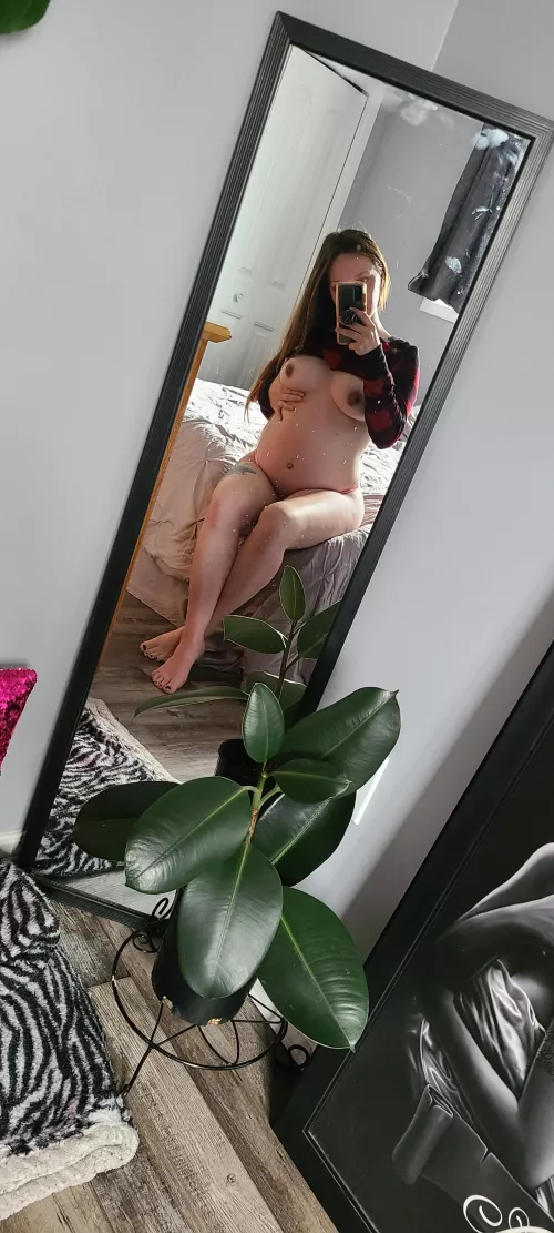 my boobs aren't as petite anymore 🙊😈