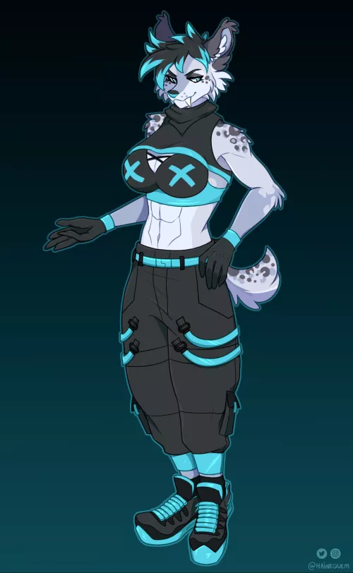 My Cyberpunk inspired Saber by Hai! (Hai#4947 on Discord)