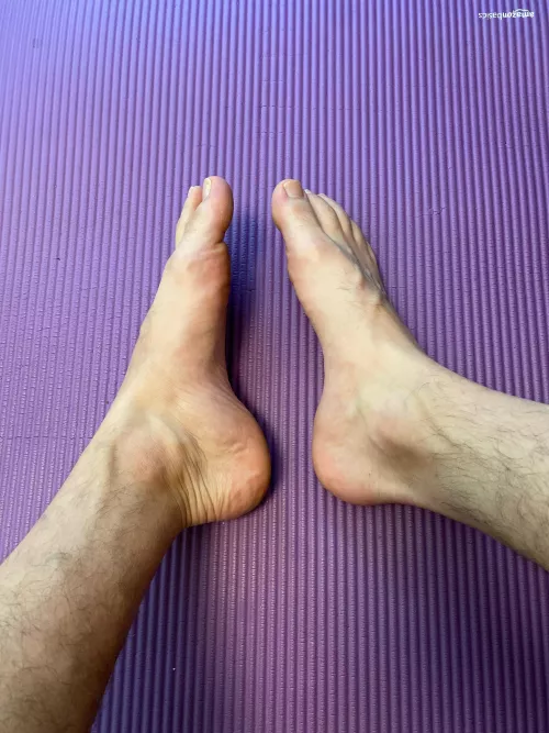 My Feet After Yoga