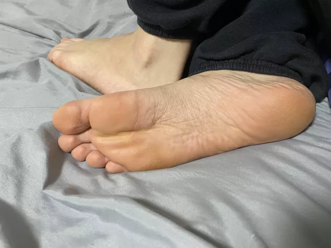 My feet are so tired 😴 Massage them for me 🥺