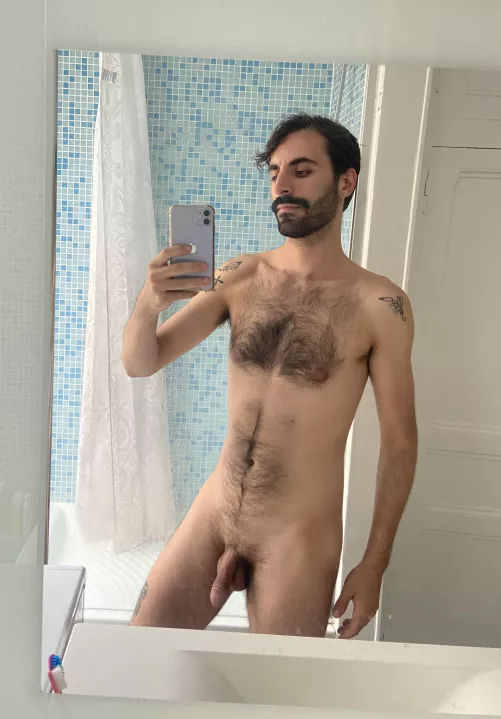 My first softie! Feeling hot while soft is a whole new level of acceptance