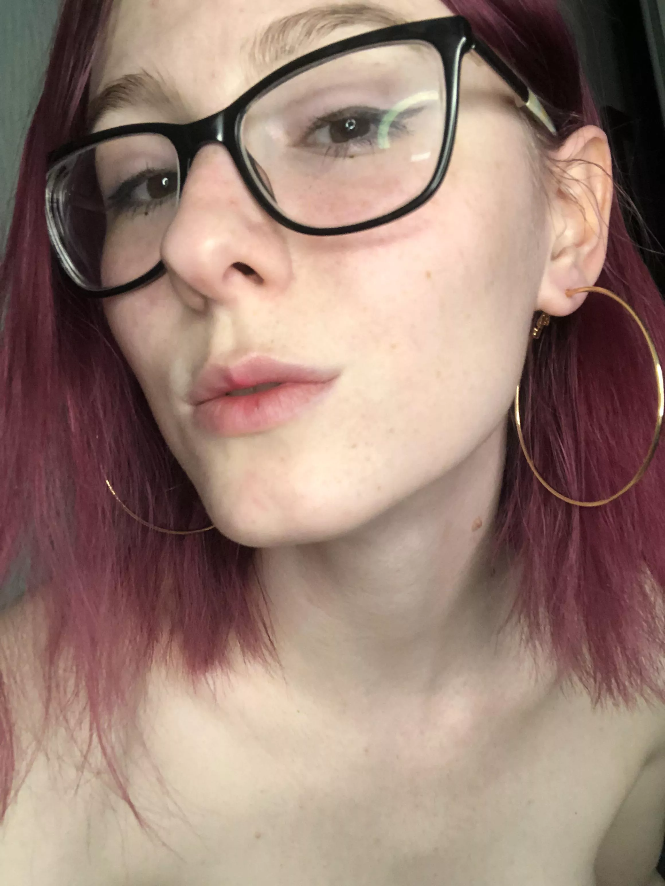 My freckles get bigger in the spring , and so does my sexual desire 😈😅